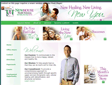 Tablet Screenshot of newhousehealthsolutions.com